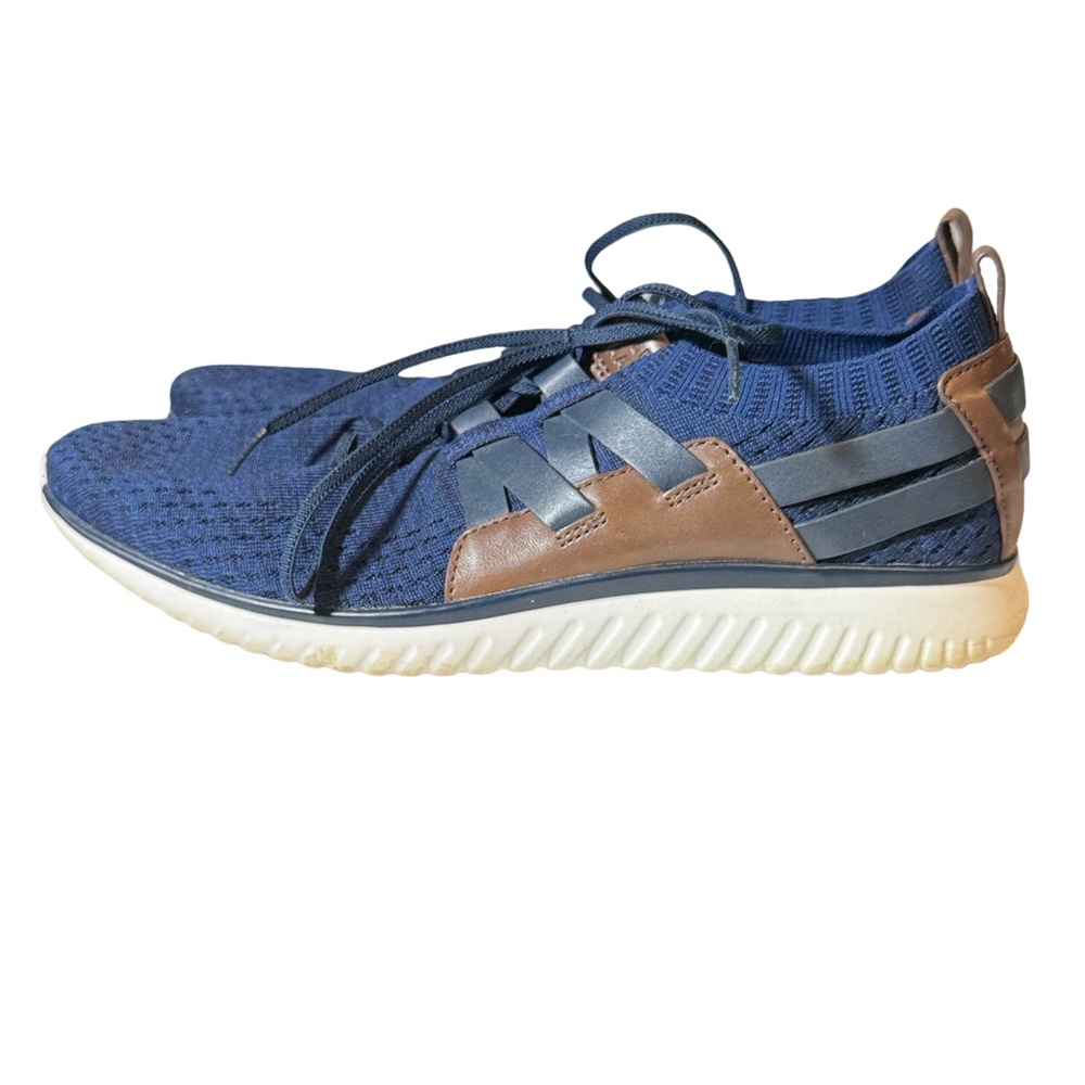 Cole Haan mens 11.5 M blue mesh lightweight grand motion sneaker shoes EUC